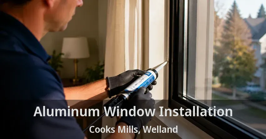 Aluminum Window Installation Cooks Mills, Welland - ON