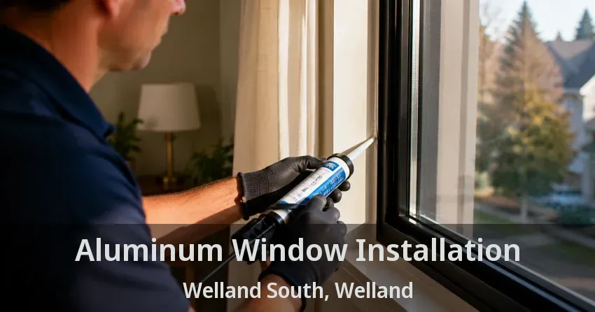 Aluminum Window Installation Welland South, Welland - ON