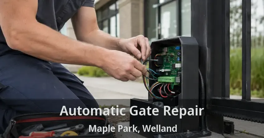 Automatic Gate Repair Maple Park, Welland - ON