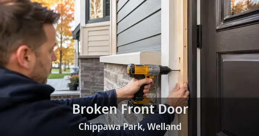 Broken Front Door Chippawa Park, Welland - ON