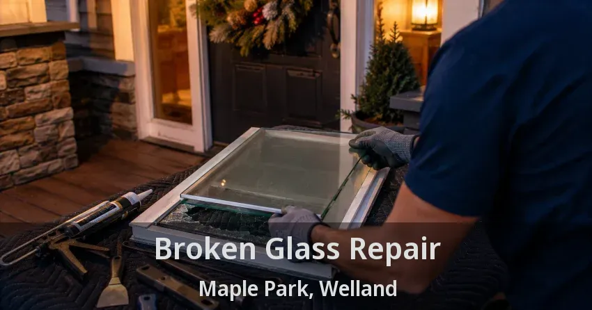 Broken Glass Repair Maple Park, Welland - ON