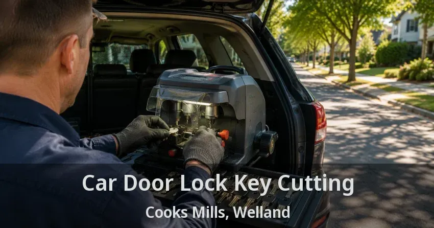 Car Door Lock Key Cutting Cooks Mills, Welland - ON
