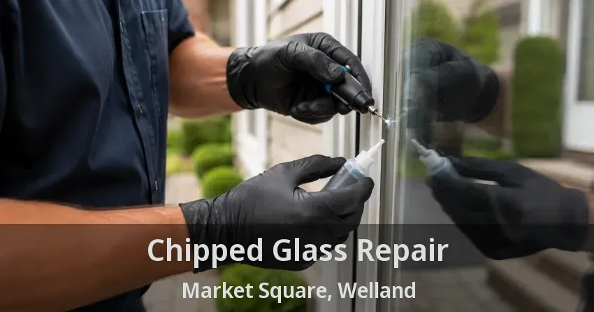 Chipped Glass Repair Market Square, Welland - ON