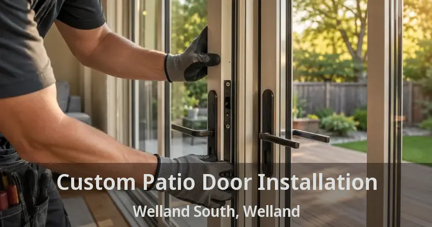 Custom Patio Door Installation Welland South, Welland - ON