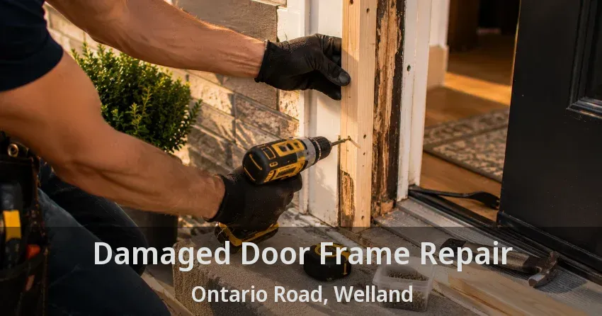 Damaged Door Frame Repair Ontario Road, Welland - ON