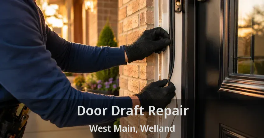 Door Draft Repair West Main, Welland - ON
