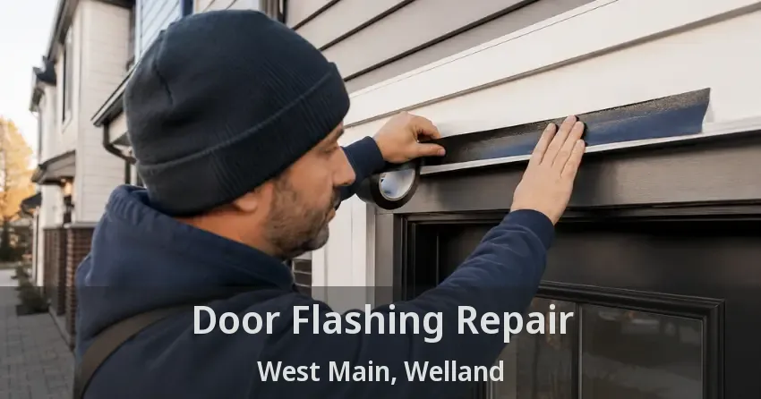 Door Flashing Repair West Main, Welland - ON