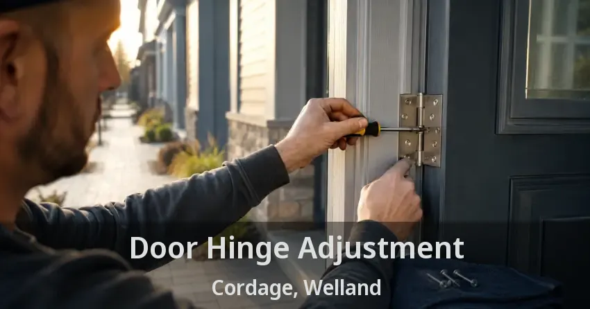 Door Hinge Adjustment Cordage, Welland - ON