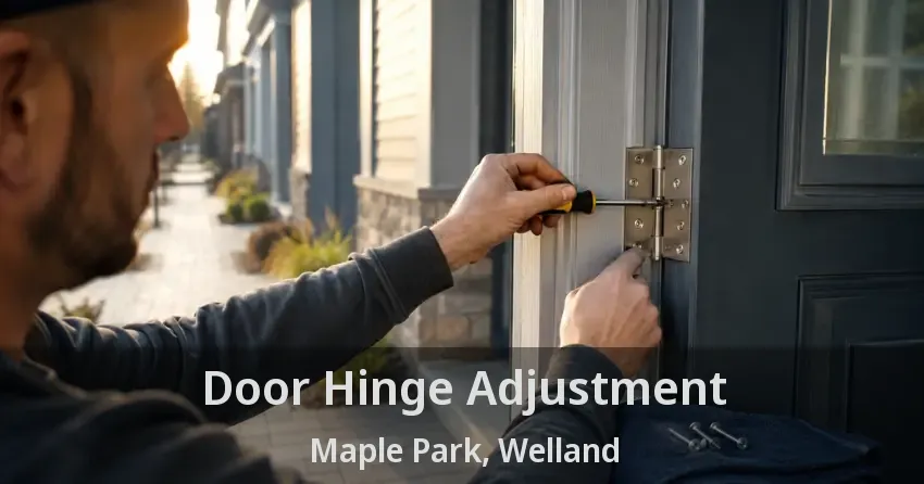 Door Hinge Adjustment Maple Park, Welland - ON