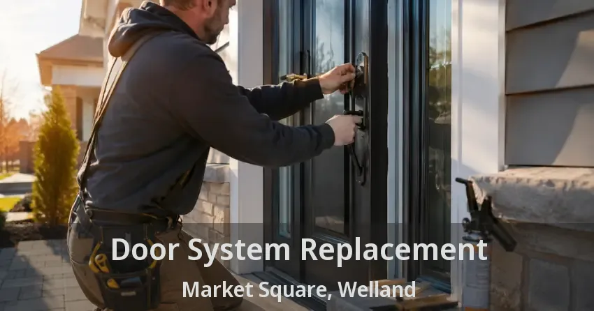 Door System Replacement Market Square, Welland - ON