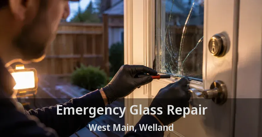 Emergency Glass Repair West Main, Welland - ON