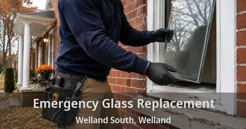 Emergency Glass Replacement Welland South, Welland - ON