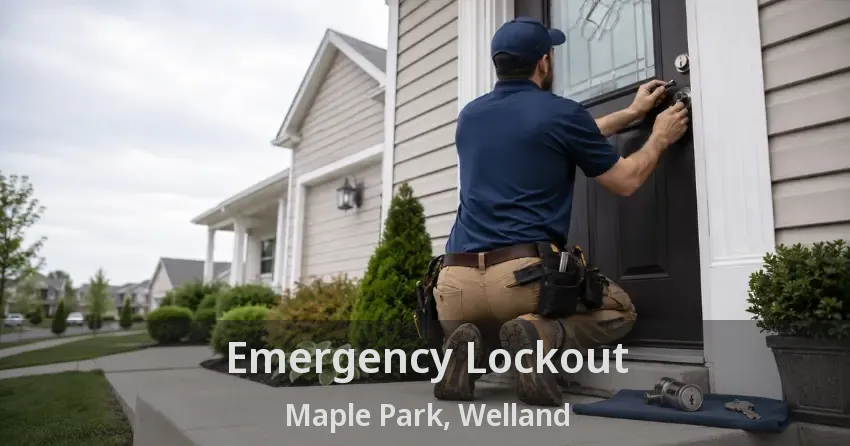 Emergency Lockout Maple Park, Welland - ON