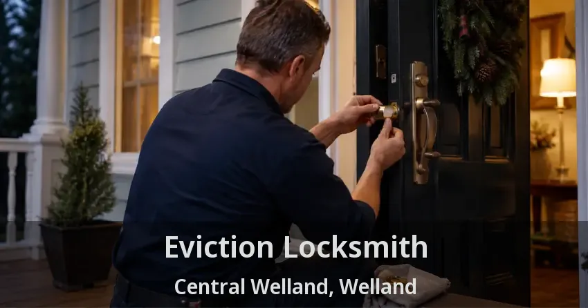 Eviction Locksmith Central Welland, Welland - ON