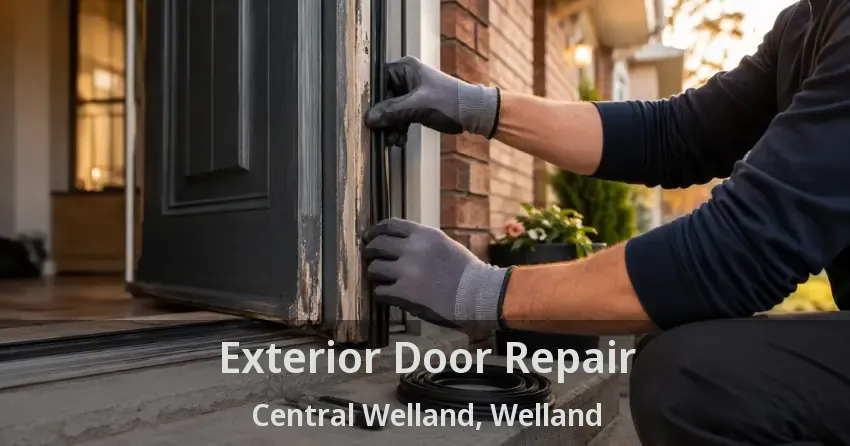 Exterior Door Repair Central Welland, Welland - ON