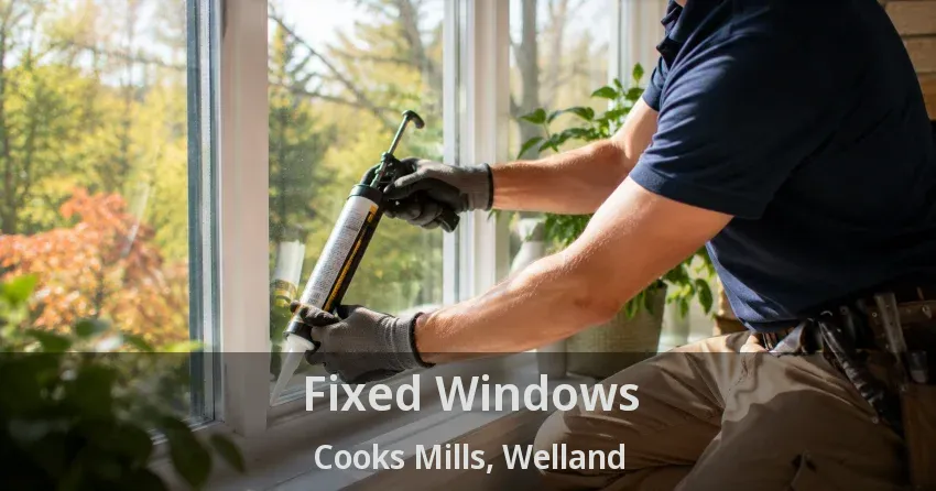 Fixed Windows Cooks Mills, Welland - ON