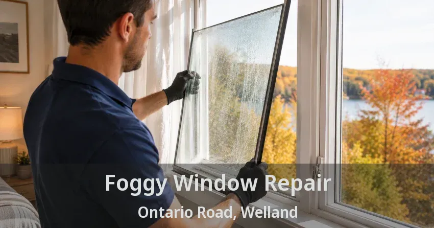 Foggy Window Repair Ontario Road, Welland - ON