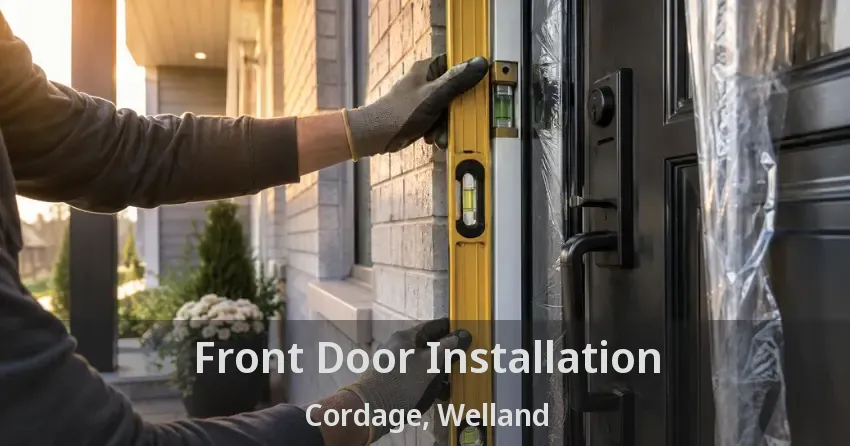 Front Door Installation Cordage, Welland - ON