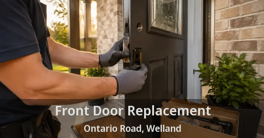 Front Door Replacement Ontario Road, Welland - ON