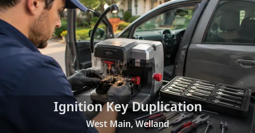 Ignition Key Duplication West Main, Welland - ON
