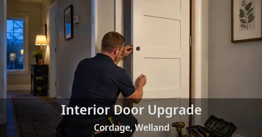 Interior Door Upgrade Cordage, Welland - ON