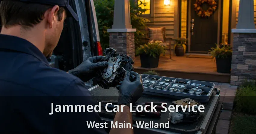 Jammed Car Lock Service West Main, Welland - ON