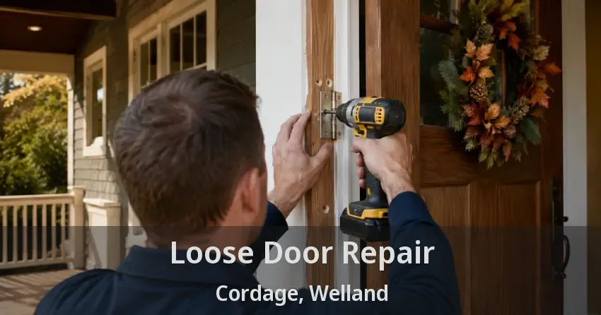 Loose Door Repair Cordage, Welland - ON