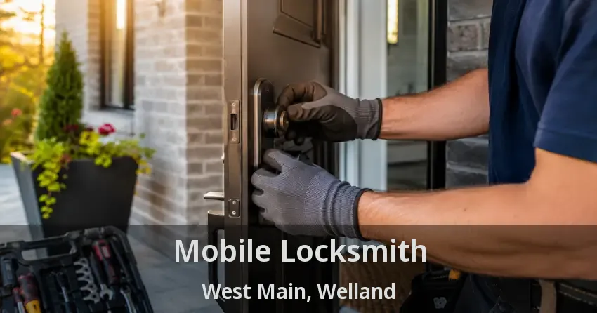 Mobile Locksmith West Main, Welland - ON