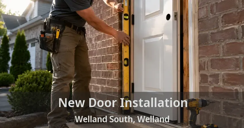 New Door Installation Welland South, Welland - ON