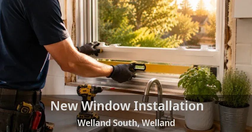 New Window Installation Welland South, Welland - ON