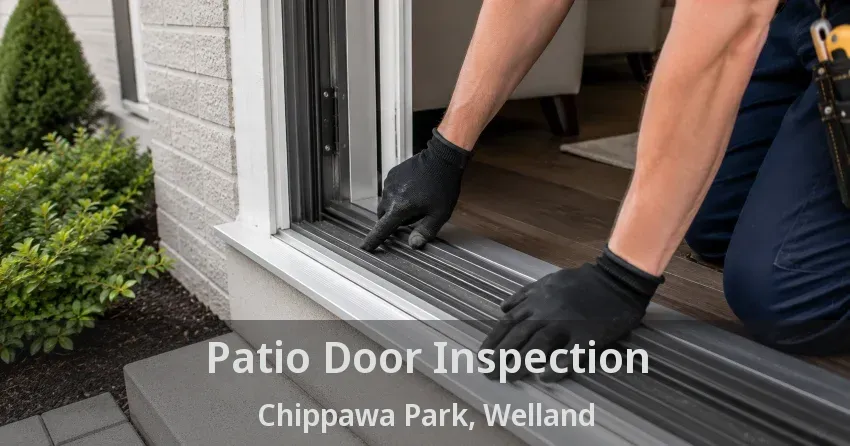 Patio Door Inspection Chippawa Park, Welland - ON