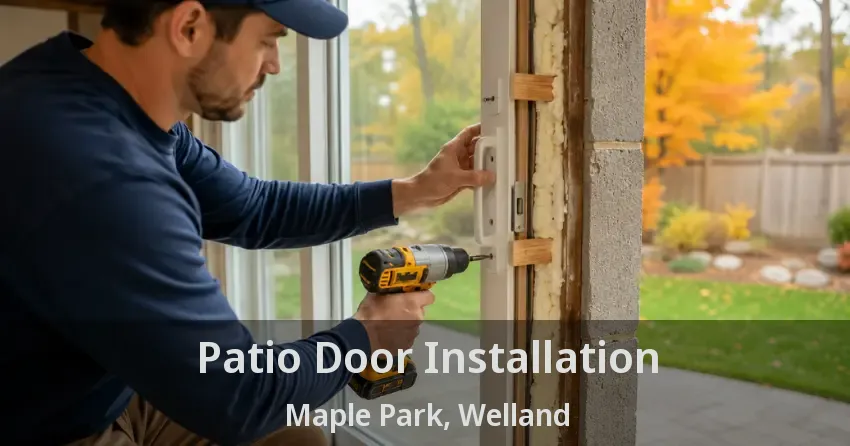Patio Door Installation Maple Park, Welland - ON