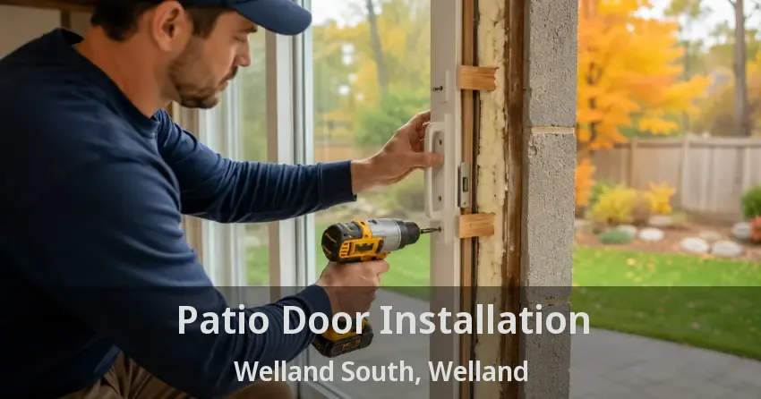 Patio Door Installation Welland South, Welland - ON