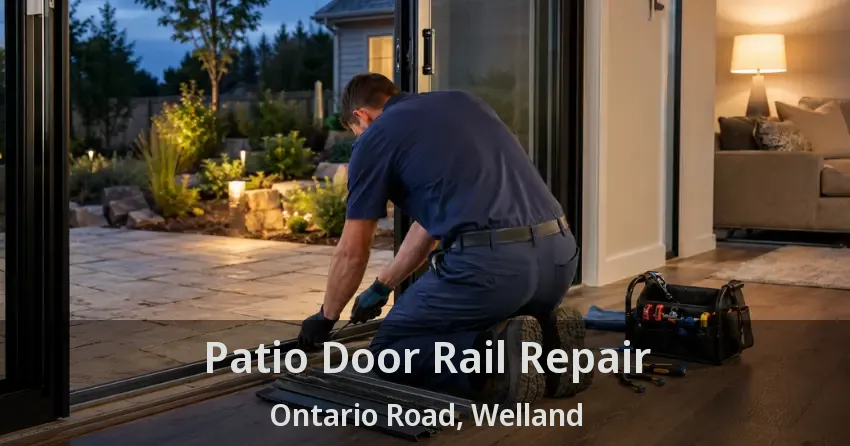 Patio Door Rail Repair Ontario Road, Welland - ON
