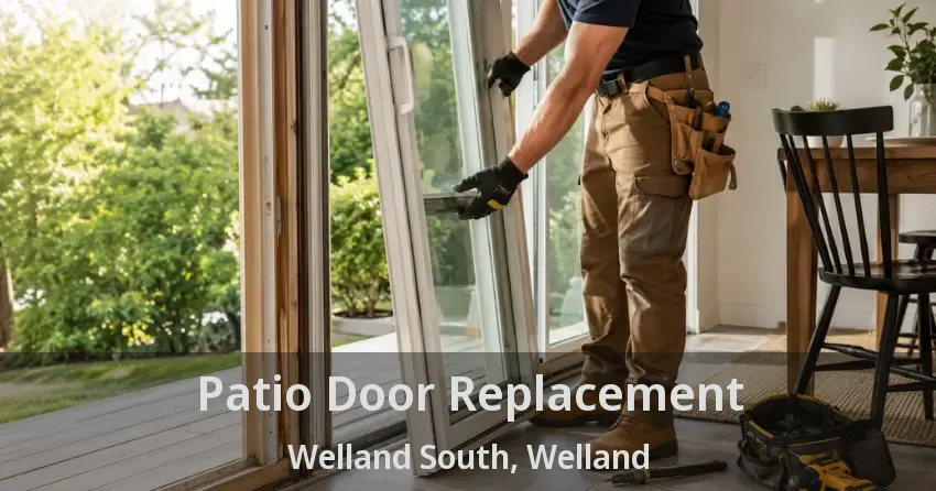 Patio Door Replacement Welland South, Welland - ON