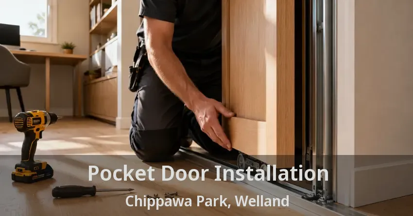Pocket Door Installation Chippawa Park, Welland - ON