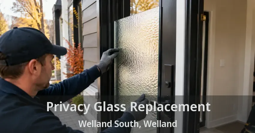 Privacy Glass Replacement Welland South, Welland - ON
