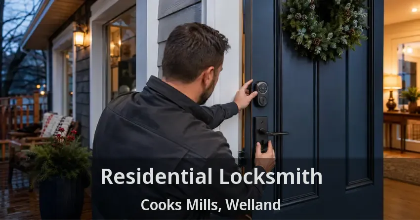 Residential Locksmith Cooks Mills, Welland - ON