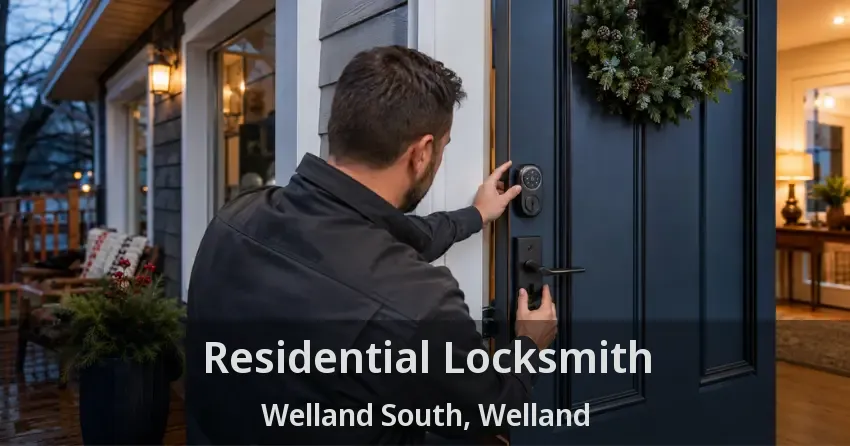 Residential Locksmith Welland South, Welland - ON