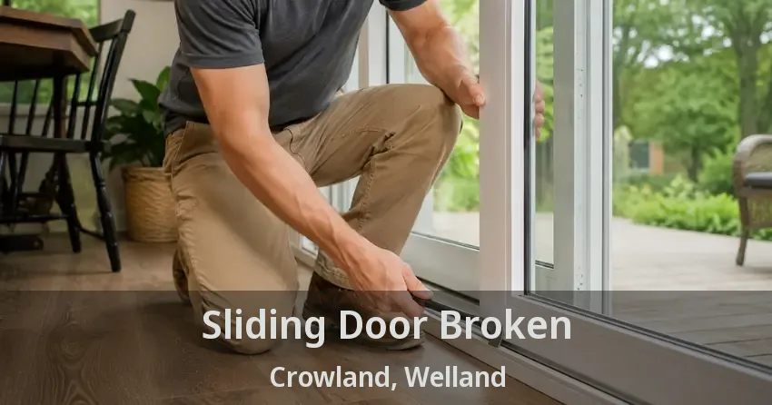 Sliding Door Broken Crowland, Welland - ON