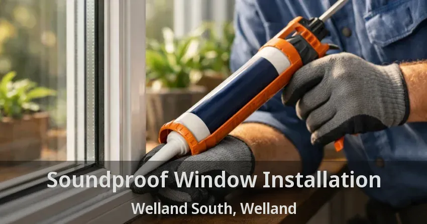 Soundproof Window Installation Welland South, Welland - ON