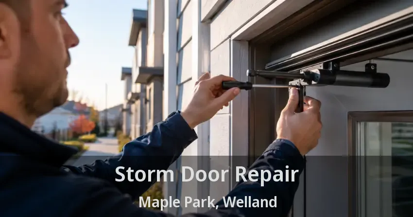 Storm Door Repair Maple Park, Welland - ON