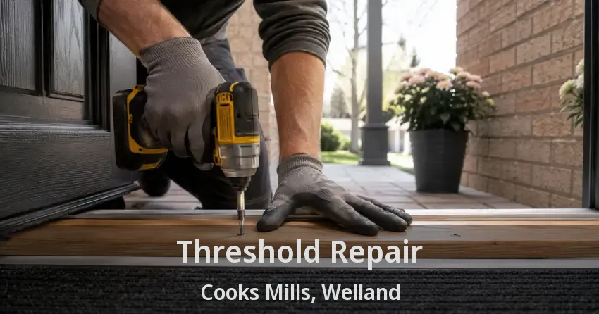 Threshold Repair Cooks Mills, Welland - ON