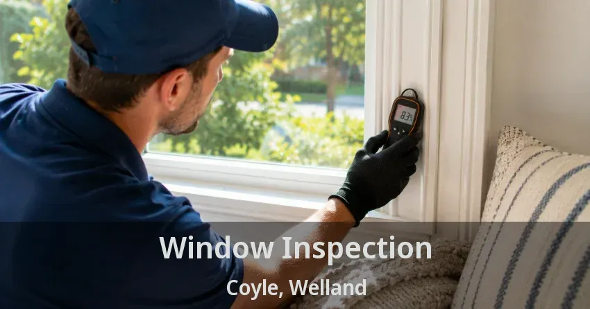 Window Inspection Coyle, Welland - ON