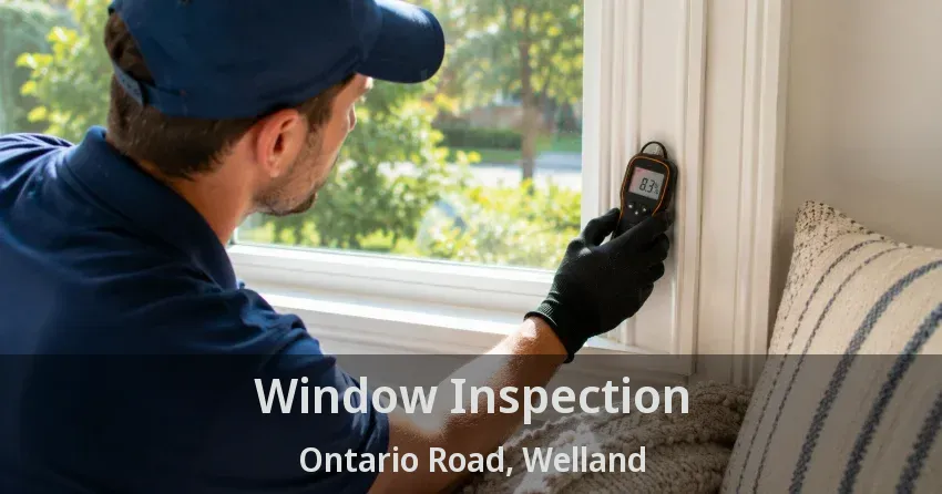 Window Inspection Ontario Road, Welland - ON