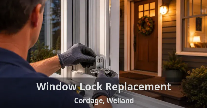 Window Lock Replacement Cordage, Welland - ON
