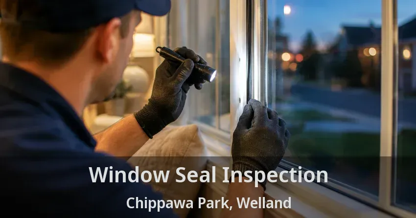 Window Seal Inspection Chippawa Park, Welland - ON