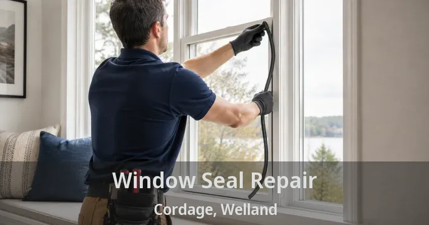 Window Seal Repair Cordage, Welland - ON
