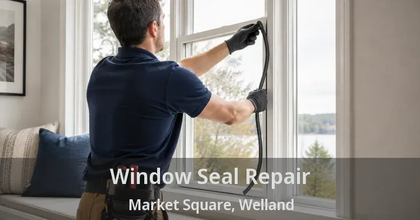 Window Seal Repair Market Square, Welland - ON