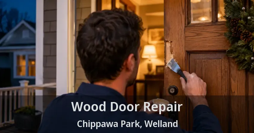Wood Door Repair Chippawa Park, Welland - ON